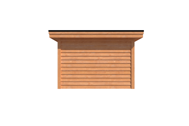 Tuinhuis plat dak 250 x 350cm Tuinhuis plat dak 250 x 350cm