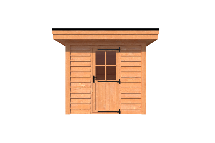 Tuinhuis plat dak 250 x 350cm Tuinhuis plat dak 250 x 350cm