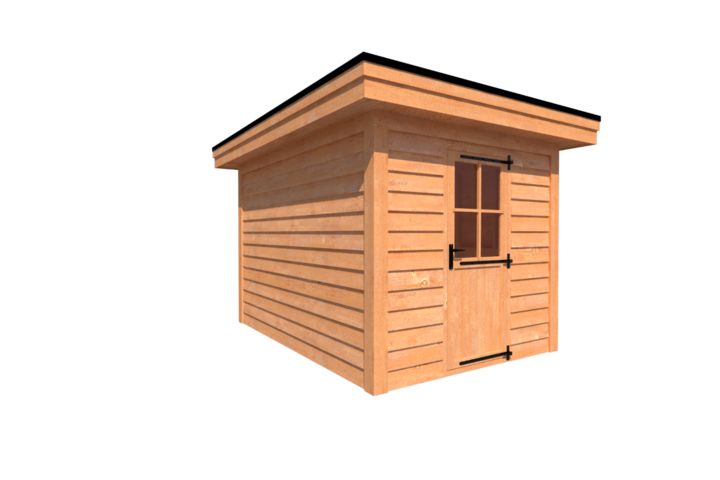 Tuinhuis plat dak 250 x 350cm Tuinhuis plat dak 250 x 350cm