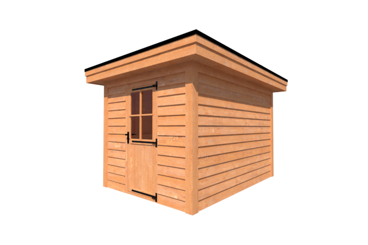 Tuinhuis plat dak 250 x 350cm Tuinhuis plat dak 250 x 350cm