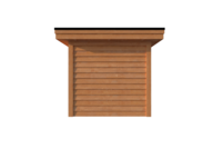 Tuinhuis plat dak 250 x 350cm Tuinhuis plat dak 250 x 350cm