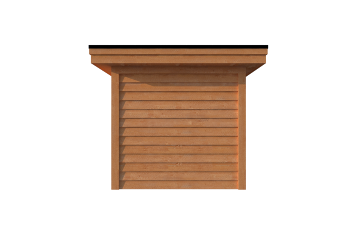 Tuinhuis plat dak 250 x 350cm Tuinhuis plat dak 250 x 350cm