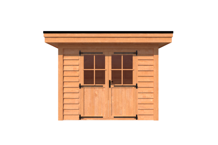 Tuinhuis plat dak 300 x 300cm