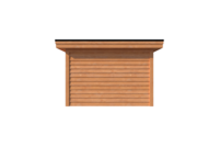 Tuinhuis plat dak 300 x 350cm