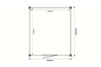 Tuinhuis plat dak 300 x 350cm Tuinhuis plat dak 300 x 350cm