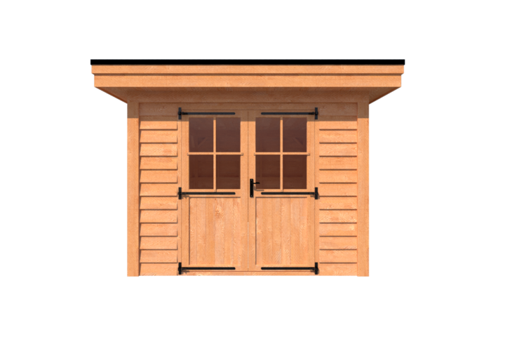 Tuinhuis plat dak 300 x 400cm