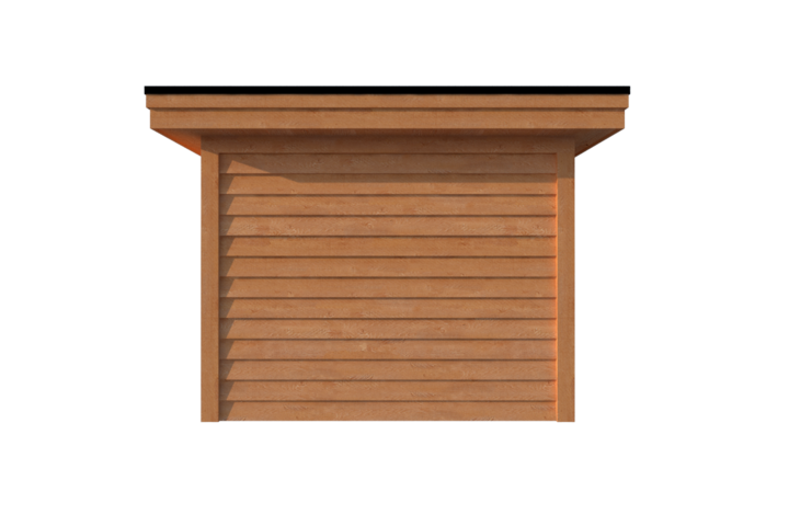 Tuinhuis plat dak 300 x 400cm