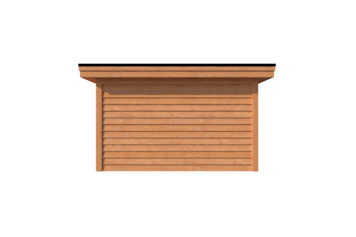 Tuinhuis plat dak 300 x 400cm