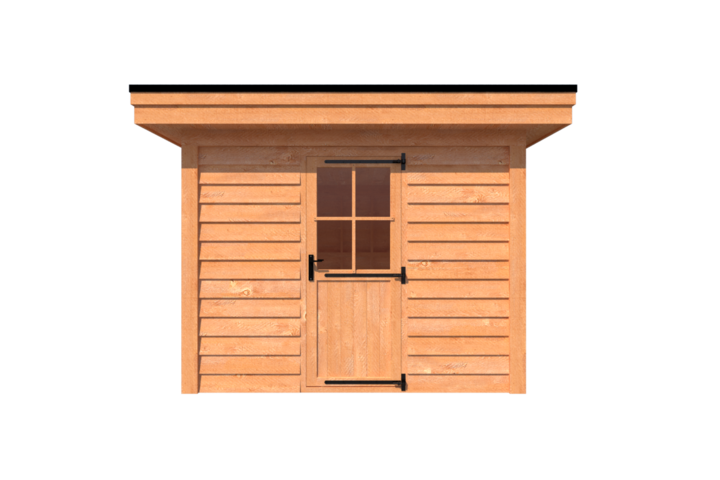 Tuinhuis plat dak 300 x 400cm