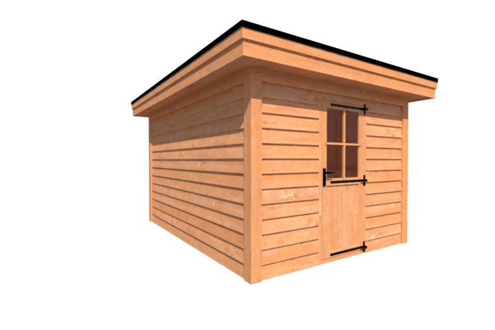 Tuinhuis plat dak 300 x 400cm