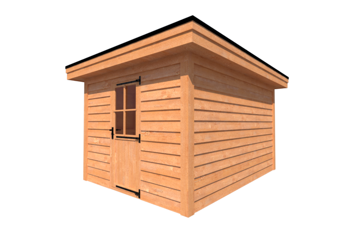 Tuinhuis plat dak 300 x 400cm