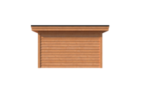 Tuinhuis plat dak 300 x 400cm