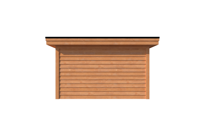 Tuinhuis plat dak 300 x 400cm