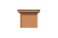 Tuinhuis plat dak 350 x 250cm Tuinhuis plat dak 350 x 250cm