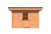 Tuinhuis plat dak 350 x 300cm