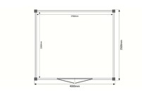 Tuinhuis plat dak 400 x 350cm Tuinhuis plat dak 400 x 350cm