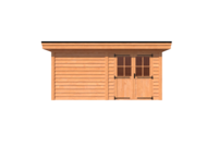 Tuinhuis plat dak 500 x 300cm Tuinhuis plat dak 500 x 300cm