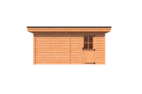 Tuinhuis plat dak 500 x 300cm