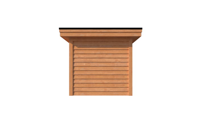 Tuinhuis plat dak 600 x 250cm Tuinhuis plat dak 600 x 250cm