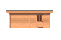 Tuinhuis plat dak 600 x 400cm Tuinhuis plat dak 600 x 400cm