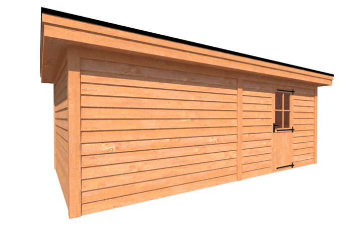 Tuinhuis plat dak 650 x 350cm Tuinhuis plat dak 650 x 350cm