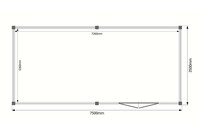 Tuinhuis plat dak 750 x 350cm