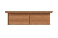 Tuinhuis plat dak 800 x 300cm