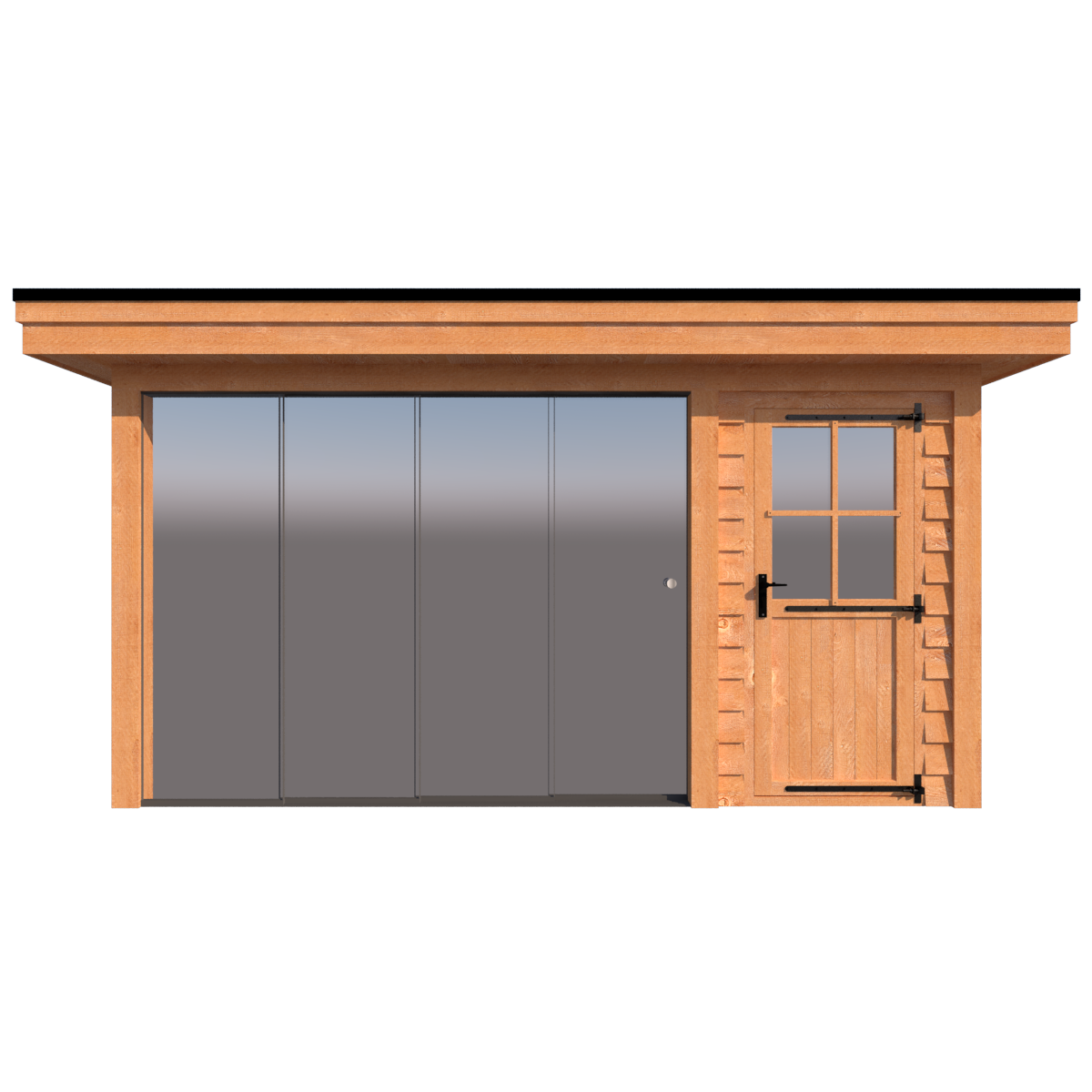 Volledig glazen schuifwanden