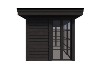 Buitenkamer veranda plat dak 350 x 250cm