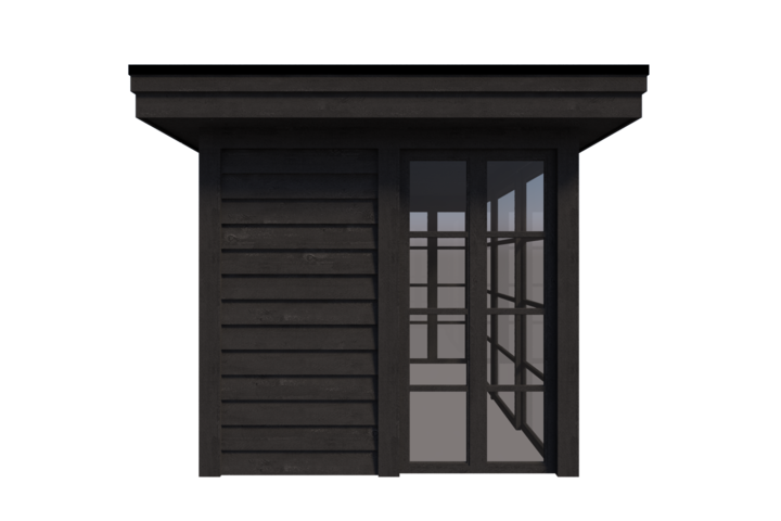 Buitenkamer veranda plat dak 350 x 250cm