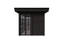 Buitenkamer veranda plat dak 350 x 250cm