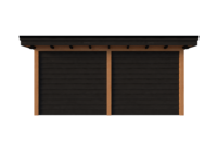 Buitenkamer veranda plat dak 500 x 300cm Buitenkamer veranda plat dak 500 x 300cm