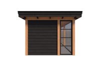 Buitenkamer veranda plat dak 500 x 300cm Buitenkamer veranda plat dak 500 x 300cm