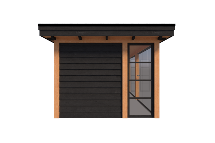 Buitenkamer veranda plat dak 500 x 300cm Buitenkamer veranda plat dak 500 x 300cm