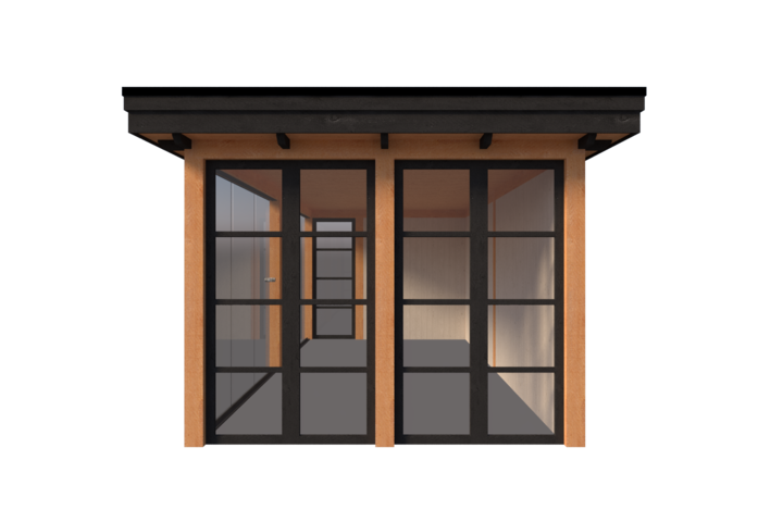 Buitenkamer veranda plat dak 500 x 300cm Buitenkamer veranda plat dak 500 x 300cm
