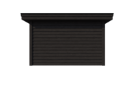 Mancave plat dak geïsoleerd 700 x 400cm