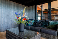 Buitenkamer veranda plat dak 350 x 250cm