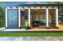 Buitenkamer veranda plat dak 350 x 250cm