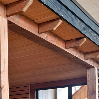 Deco klossen (alleen mogelijk bij dak overstek)