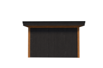 Tuinhuis met veranda 250 x 378 + 561cm Tuinhuis met veranda 250 x 378 + 561cm