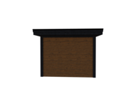 Tuinhuis plat dak 300 x 300cm met zonnepanelen