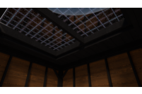 Tuinhuis plat dak 300 x 300cm met zonnepanelen