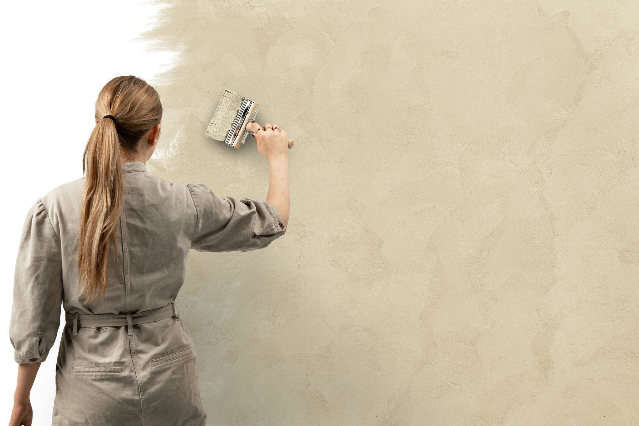 Betonlook verf - Blanc