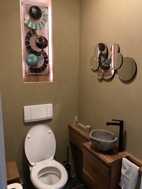 Beton Cire toilet pakket - Kant & klaar // 60+ kleuren