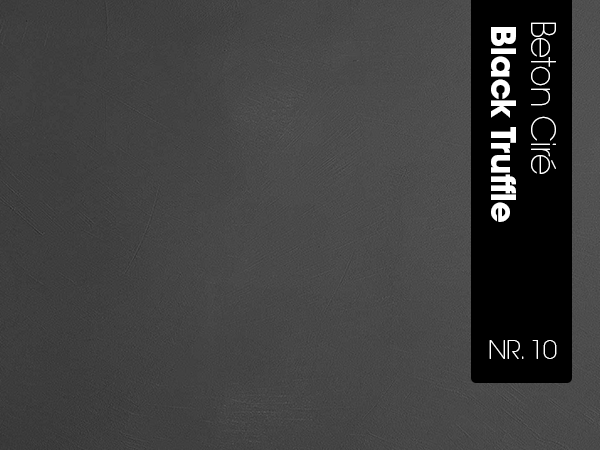 Beton Cire pakket - PRO-Serie: 10. Black Truffle