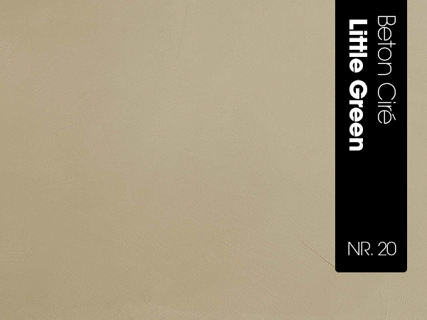 Beton Cire pakket - PRO-Serie: 20. Little green
