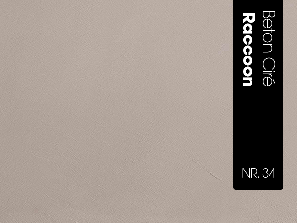 Beton Cire pakket - PRO-Serie: 34. Raccoon