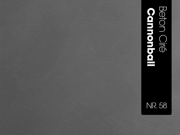 Beton Cire pakket - PRO-Serie: 58. Cannonball