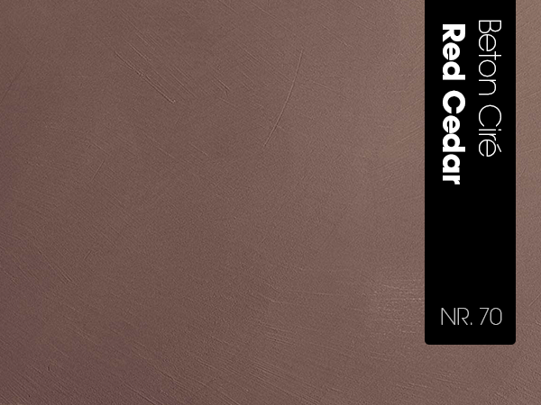 Beton Cire pakket - PRO-Serie: 70. Red Cedar
