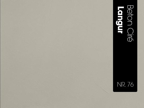 Beton Cire pakket - PRO-Serie: 76. Langur